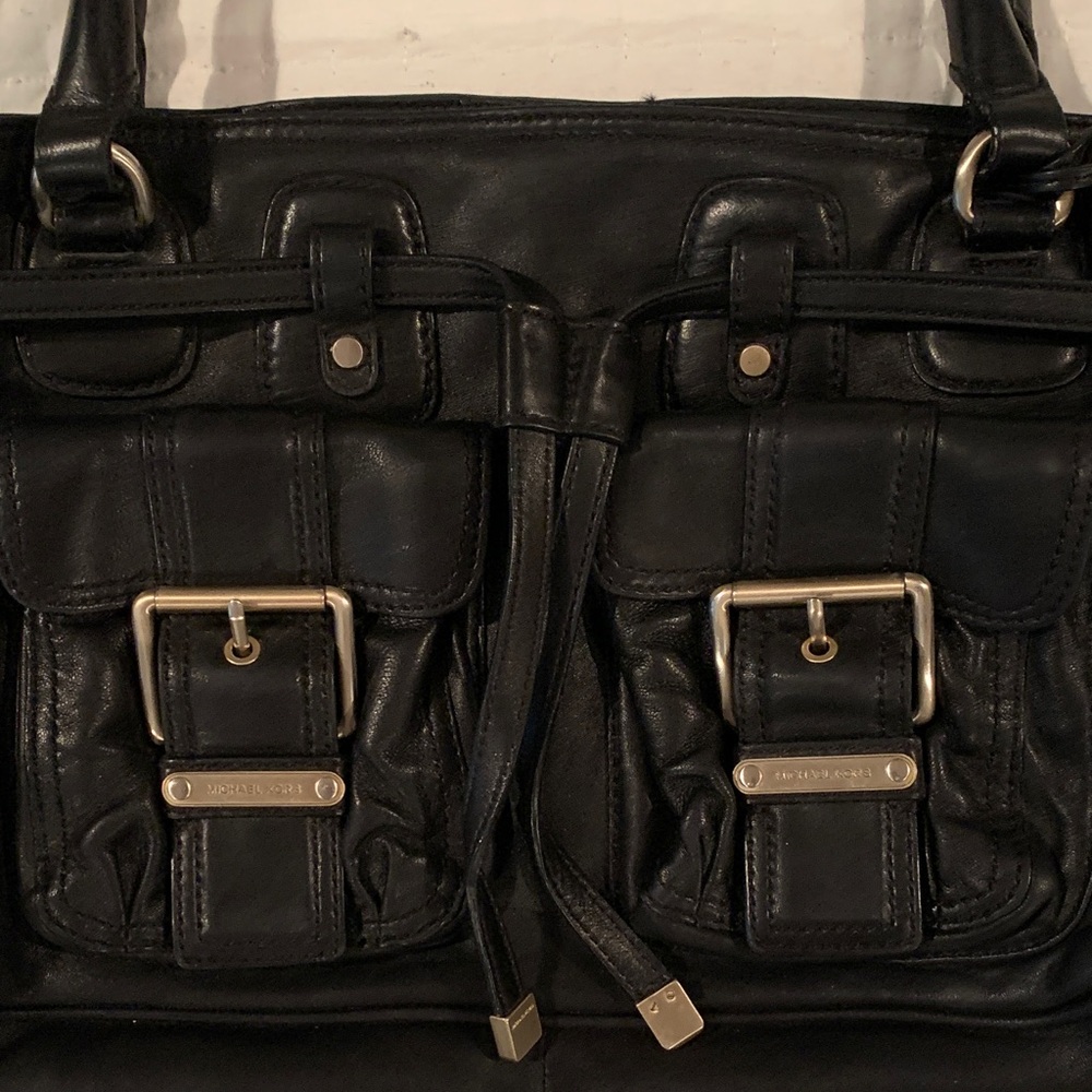 Black Michael Kors Leather Women's Bag